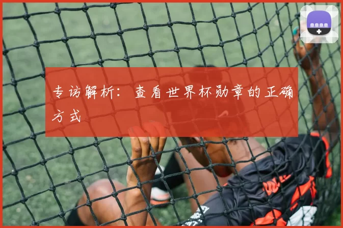 专访解析:查看世界杯勋章的正确方式